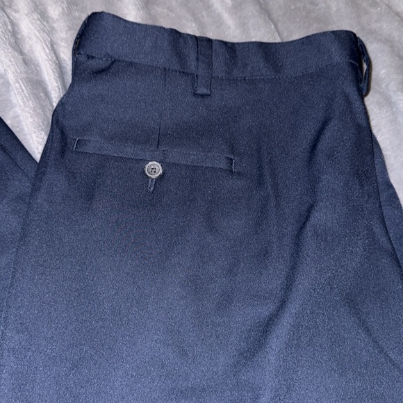 Haggar dress pants cool 18 pro 44 x 30 navy - Picture 3 of 7